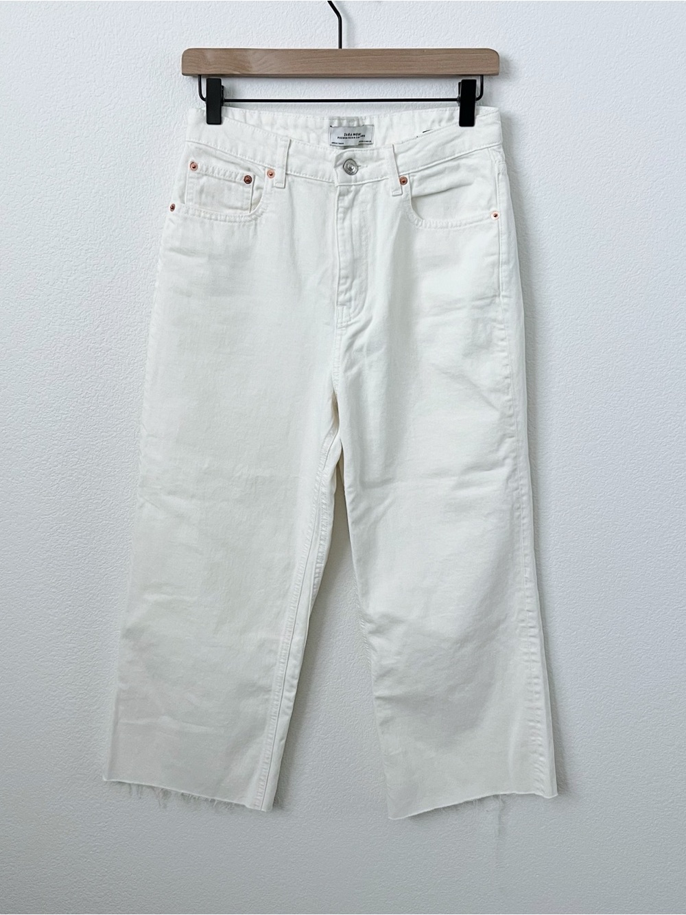 Zara White Jeans
